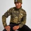 The North Face Glacier Fleece 1/4 Zip Top Grøn -Herretoj Salg jd 549242 a