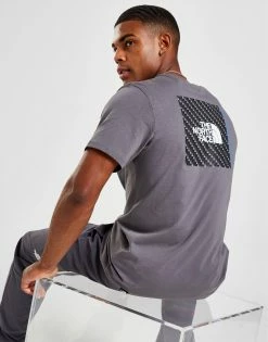 The North Face Back Box T-Shirt Herre Grå