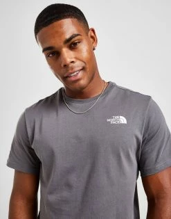 The North Face Back Box T-Shirt Herre Grå -Herretoj Salg jd 549252 d