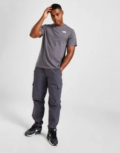 The North Face Back Box T-Shirt Herre Grå -Herretoj Salg jd 549252 e