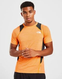 The North Face Glacier T-Shirt Orange -Herretoj Salg jd 549269 c