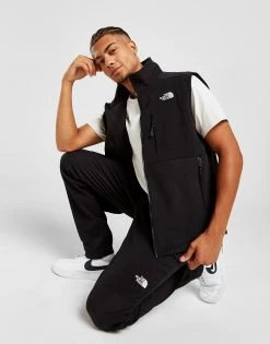 The North Face Denali Fleece Vest Jakke Herre Sort -Herretoj Salg jd 549290 c