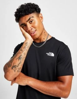 The North Face Back Box T-Shirt Herre Sort