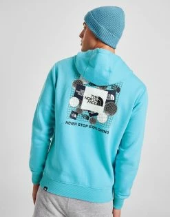 The North Face Energy Overhead Hoodie Blå -Herretoj Salg jd 549322 c