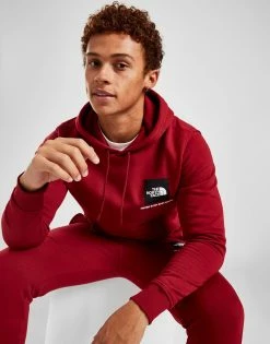 The North Face Fine Box Hættetrøje Herre Rød