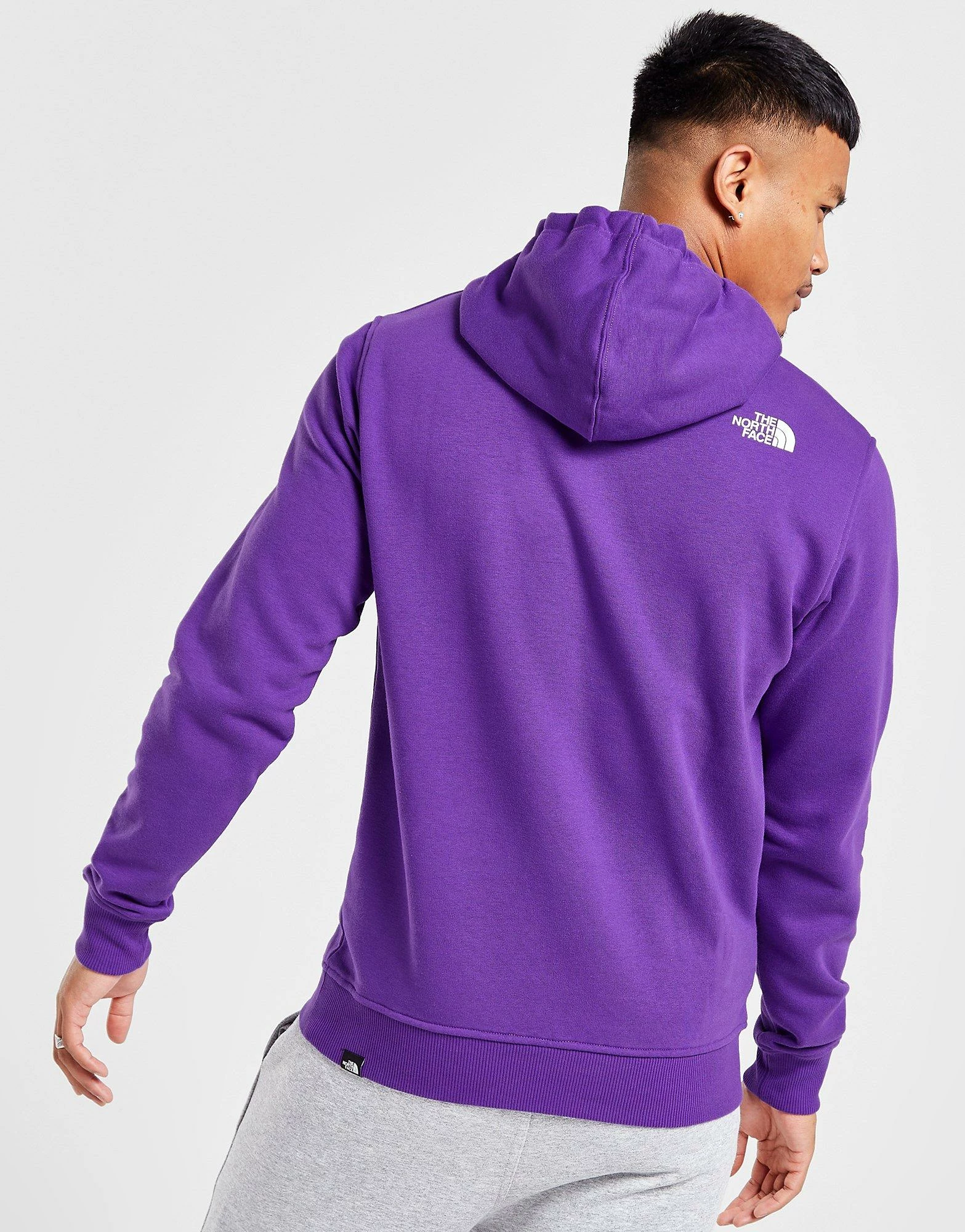 The North Face Fine Box Hættetrøje Herre Lilla 7 The North Face Fine Box Hættetrøje Herre Lilla - Billede 5