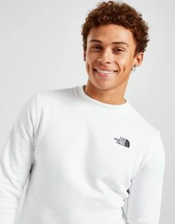 The North Face Outline Crew Sweatshirt Hvid -Herretoj Salg jd 549346 b