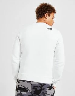 The North Face Outline Crew Sweatshirt Hvid -Herretoj Salg jd 549346 c