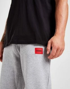 HUGO Doak Square Logo Joggers Grå -Herretoj Salg jd 549720 d
