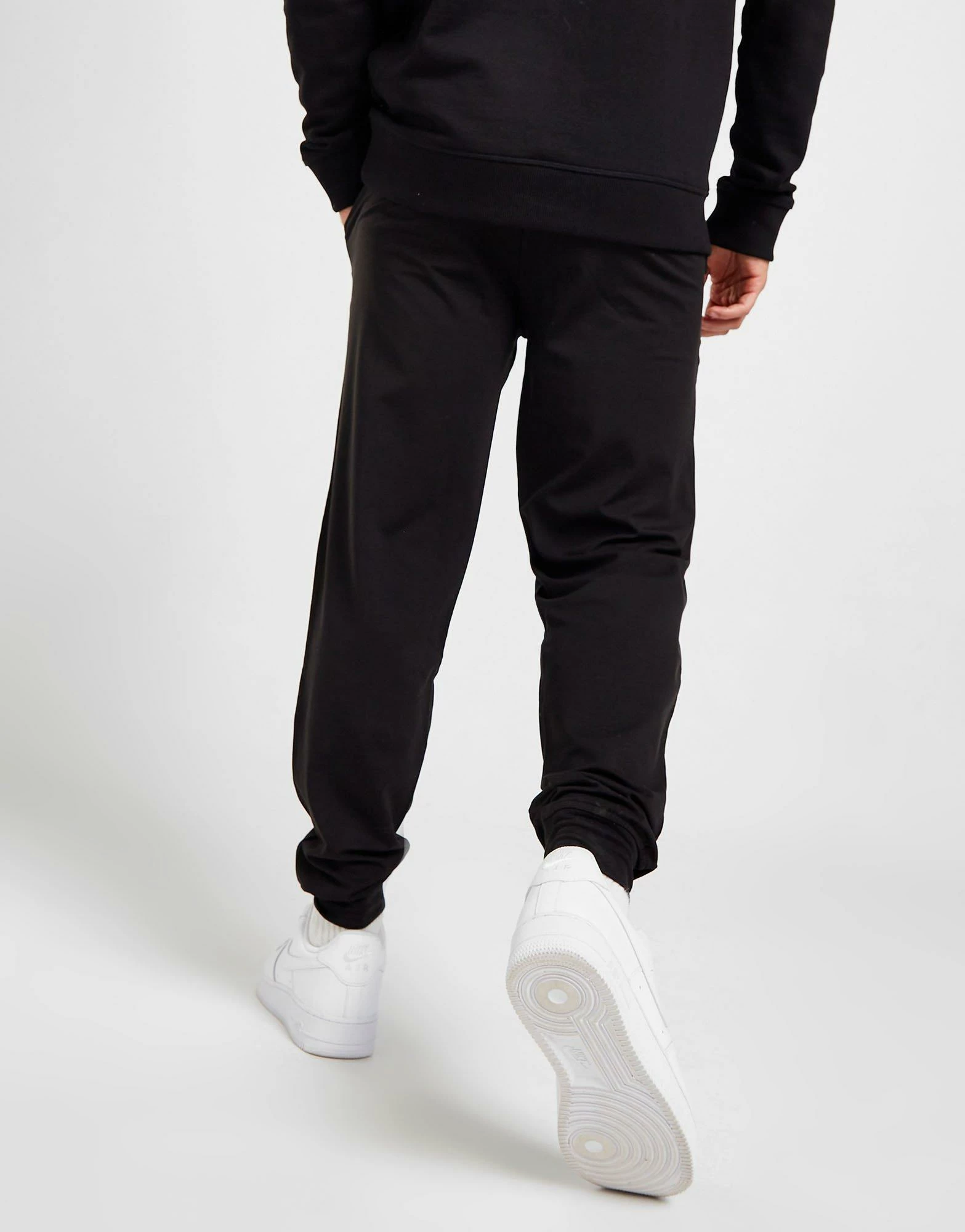 HUGO Daratschi Square Patch Overhead Hoodie Sort 4 HUGO Daratschi Square Patch Overhead Hoodie Sort - Billede 2