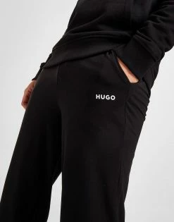 HUGO Daratschi Square Patch Overhead Hoodie Sort 10 HUGO Daratschi Square Patch Overhead Hoodie Sort -Herretoj Salg jd 549723 d