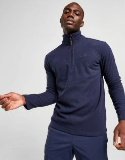 Peter Storm 1/2 Zip Fleece Top Blå -Herretoj Salg jd 551088 b