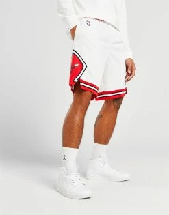 Nike NBA Chicago Red Bulls Swingman Shorts Hvid -Herretoj Salg jd 551263 b