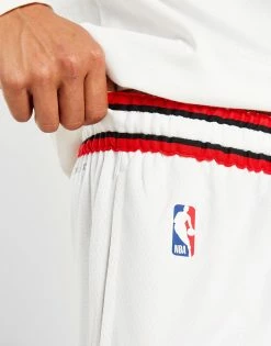 Nike NBA Chicago Red Bulls Swingman Shorts Hvid -Herretoj Salg jd 551263 f