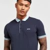 BOSS Paule Cuff Polo Shirt Blå -Herretoj Salg jd 551572 a