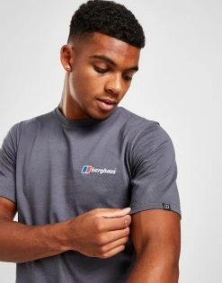 Berghaus Back Mountain T-Shirt Grå -Herretoj Salg jd 551896 d