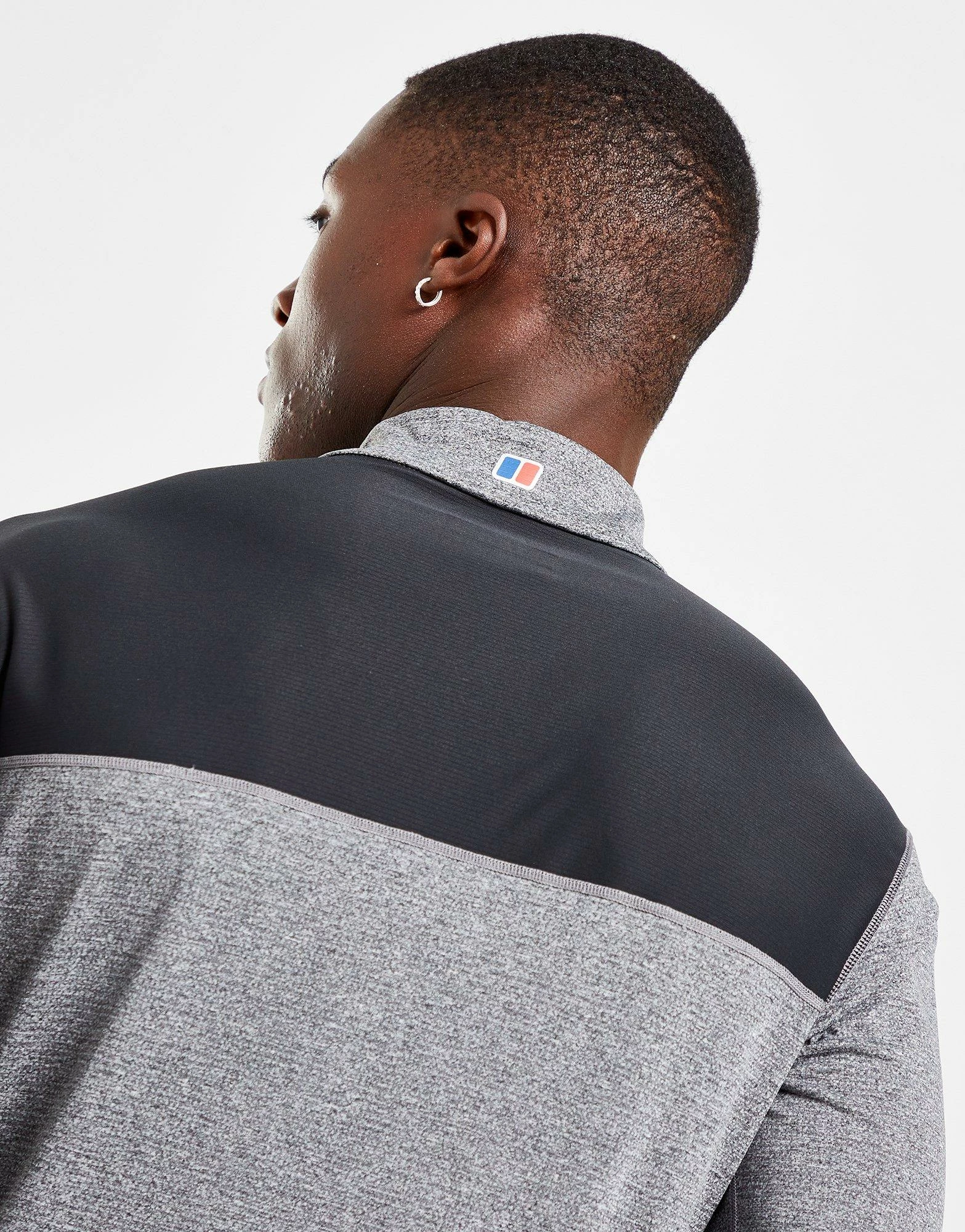 Berghaus Explorer 1/4 Zip Long Sleeve Top Grå 5 Berghaus Explorer 1/4 Zip Long Sleeve Top Grå - Billede 3