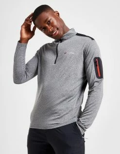Berghaus Explorer 1/4 Zip Long Sleeve Top Grå 12 Berghaus Explorer 1/4 Zip Long Sleeve Top Grå -Herretoj Salg jd 551898 e