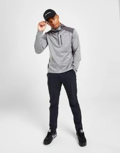 Berghaus Spitzer 1/2 Zip Hoodie Grå -Herretoj Salg jd 551904 d