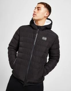 Emporio Armani EA7 Baffle Jakke Herre Sort -Herretoj Salg jd 551974 c
