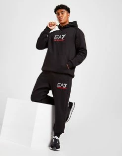 Emporio Armani EA7 Visible Silicone Joggers Sort