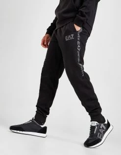 Emporio Armani EA7 Tape Reflect Overhead Tracksuit Sort -Herretoj Salg jd 552010 d