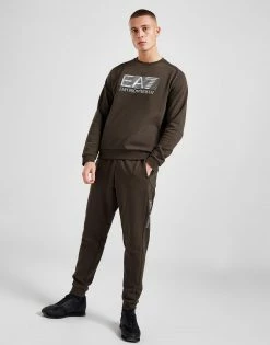 Emporio Armani EA7 Visibility Tracksuit Grøn -Herretoj Salg jd 552041 g
