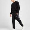 Emporio Armani EA7 Tape Track Pants Sort -Herretoj Salg jd 552043 a