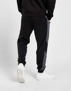 Emporio Armani EA7 Tape Track Pants Sort -Herretoj Salg jd 552043 c