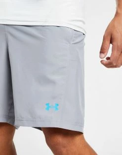Under Armour Woven Wordmark Shorts Grå -Herretoj Salg jd 552249 c