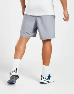 Under Armour Woven Wordmark Shorts Grå -Herretoj Salg jd 552249 d