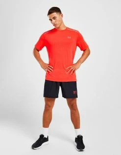 Under Armour Tech Reflective T-Shirt Rød -Herretoj Salg jd 552250 d