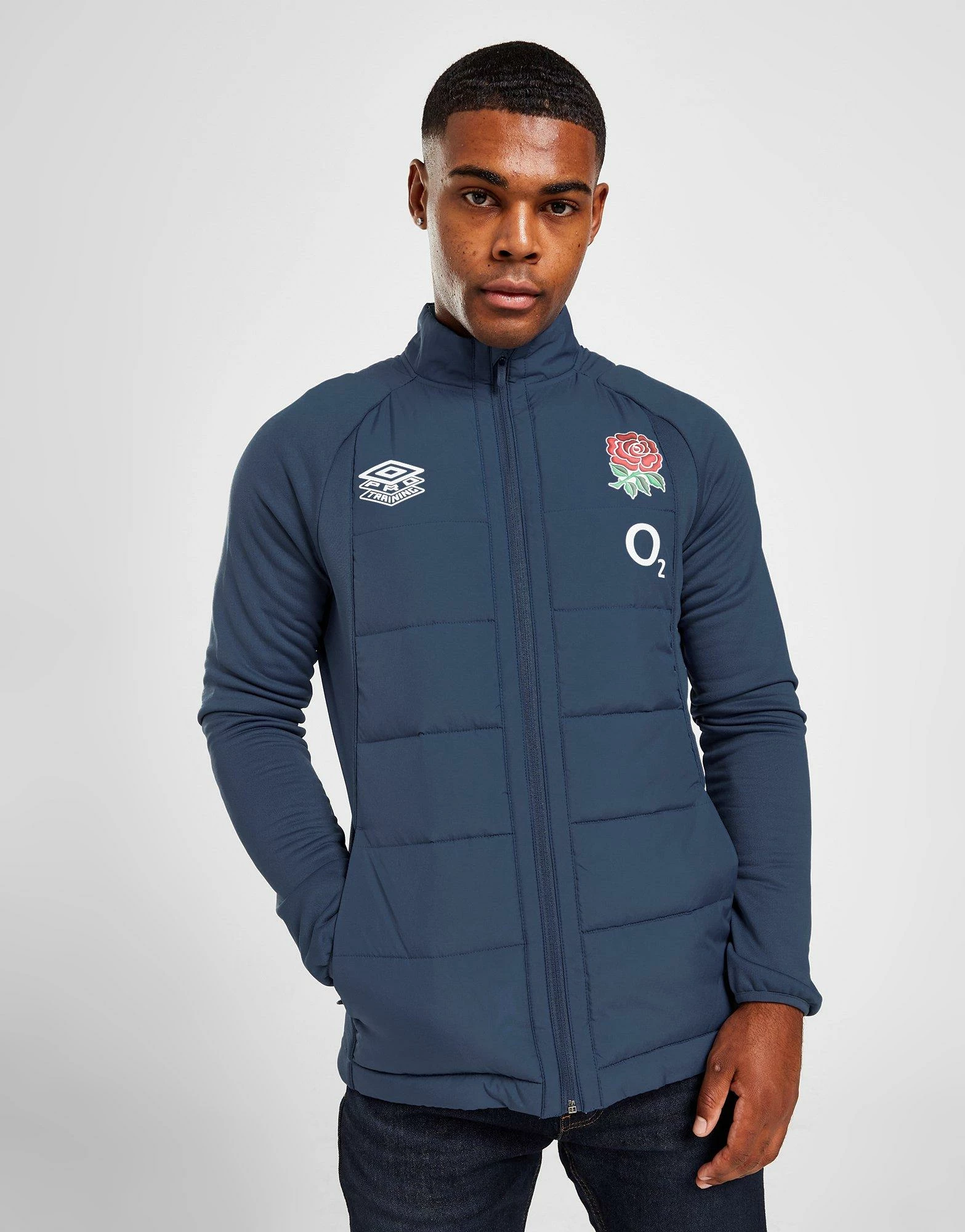 Umbro England RFU Thermal Jacket Blå 3 Umbro England RFU Thermal Jacket Blå