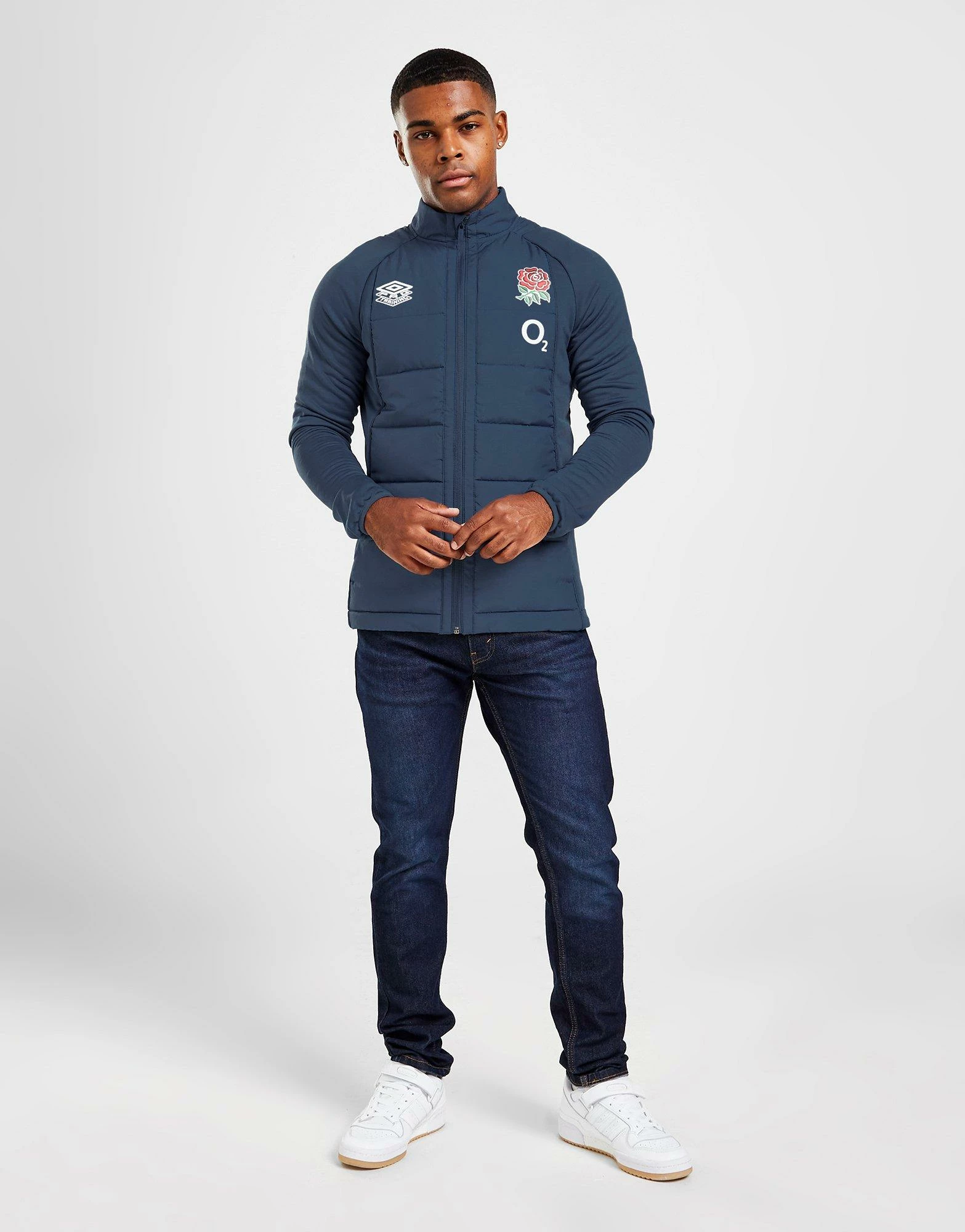 Umbro England RFU Thermal Jacket Blå 6 Umbro England RFU Thermal Jacket Blå - Billede 4