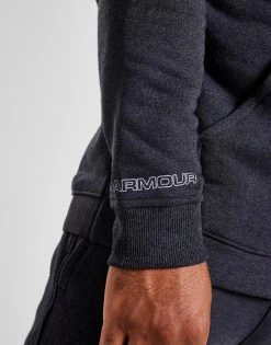 Under Armour Threadborne Full Zip Hoodie Sort -Herretoj Salg jd 552263 d