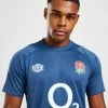 Umbro England RFU 2022/23 Gym T-Shirt Blå -Herretoj Salg jd 552265 a