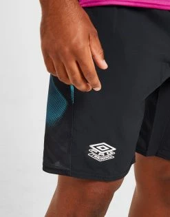 Umbro England RFU Gym Shorts Sort -Herretoj Salg jd 552268 d