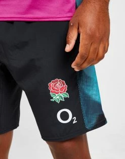 Umbro England RFU Gym Shorts Sort -Herretoj Salg jd 552268 e