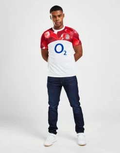 Umbro England RFU Warm Up Shirt Hvid -Herretoj Salg jd 552273 d