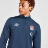 Umbro England RFU Mid Layer Top Blå -Herretoj Salg jd 552279 a