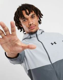 Under Armour Vanish Full Zip Hooded Jacket Grå