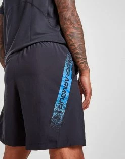 Under Armour Woven Graphic Shorts Herre Sort -Herretoj Salg jd 552502 c