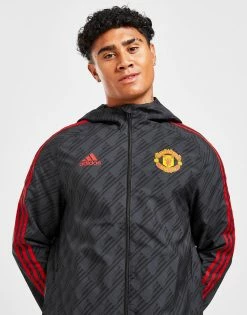 Adidas Manchester United FC DNA Windbreaker Grå