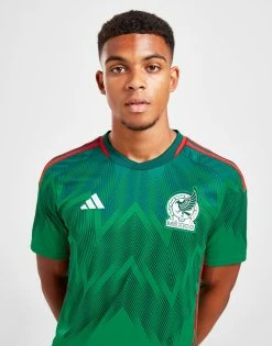 Adidas Mexico 2022 Home Shirt Grøn -Herretoj Salg jd 552805 c