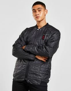 Adidas Manchester United Fc Travel Jacket Sort -Herretoj Salg jd 552910 c
