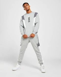 Nike Hybrid Crew Sweatshirt Grå -Herretoj Salg jd 553293 d