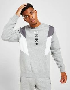 Nike Hybrid Crew Sweatshirt Grå -Herretoj Salg jd 553293 e