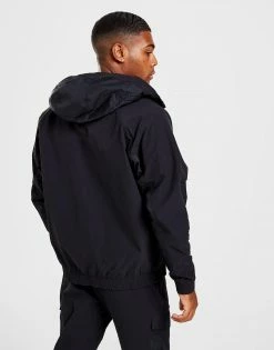 Nike Air Max Woven Lightweight Jakke Herre Sort -Herretoj Salg jd 553296 c