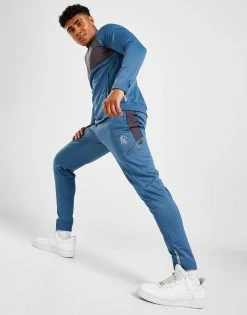 Gym King Endurance Pocket Track Pants Blå