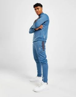 Gym King Endurance Pocket Track Pants Blå -Herretoj Salg jd 553339 d